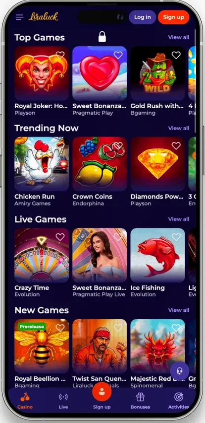 Liraluck — Liraluck Casino